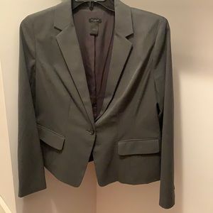 Gray Ann Taylor Factory Suit Jacket